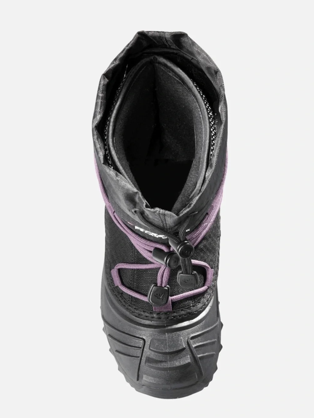 Baffin Kids' Black and Purple Snow Boot Sole